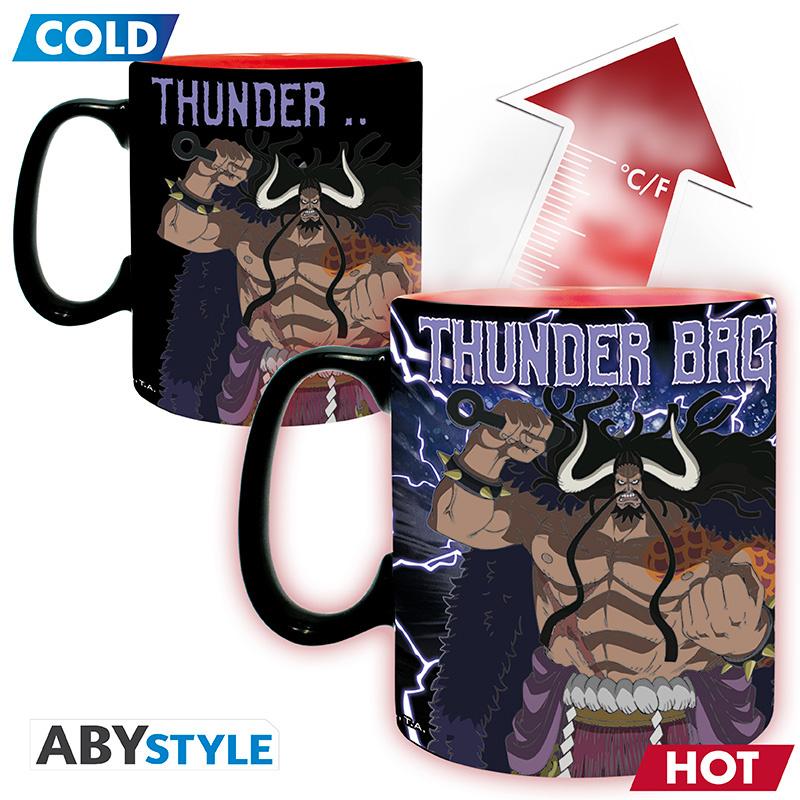Produktbild ONE PIECE - Thermo Tasse - 460 ml -Luffy vs Kaido 5 von 5