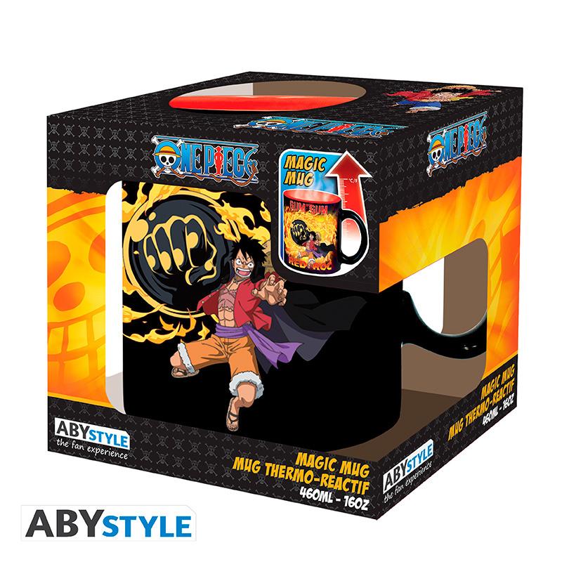Produktbild ONE PIECE - Thermo Tasse - 460 ml -Luffy vs Kaido 3 von 5