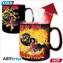 Produktbild ONE PIECE - Thermo Tasse - 460 ml -Luffy vs Kaido 2 von 5
