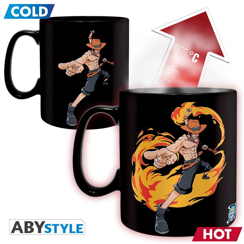 Produktbild One Piece Luffy&Ace Thermoeffektasse 2 von 5