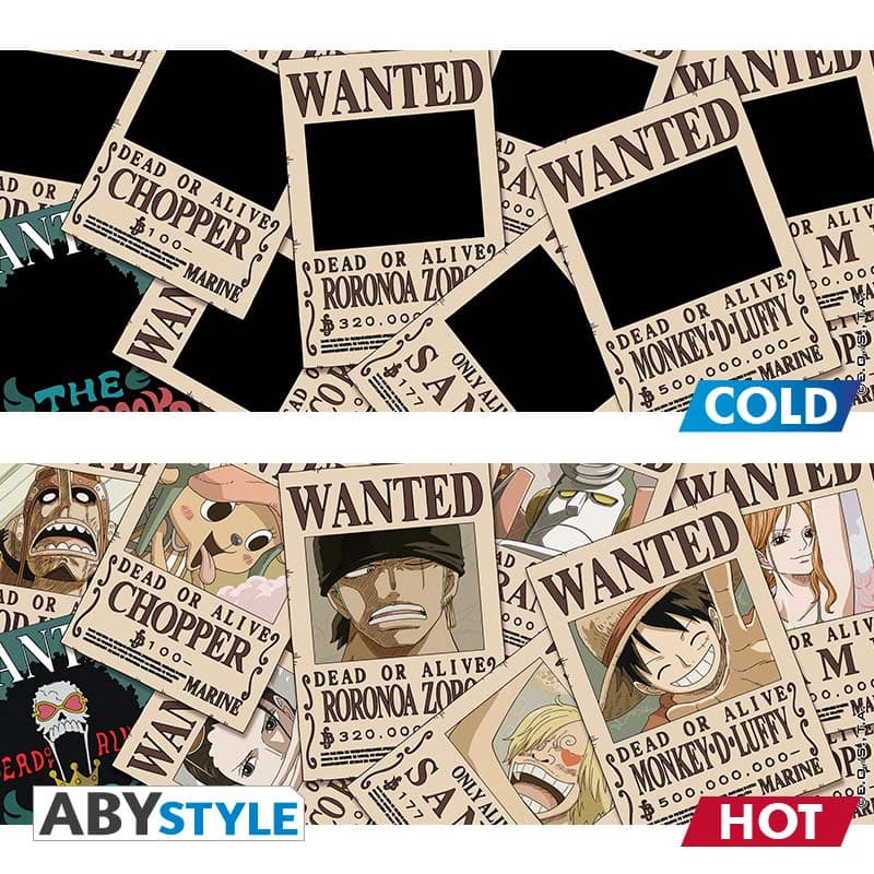Produktbild One Piece Wanted Thermoeffekttasse 4 von 5
