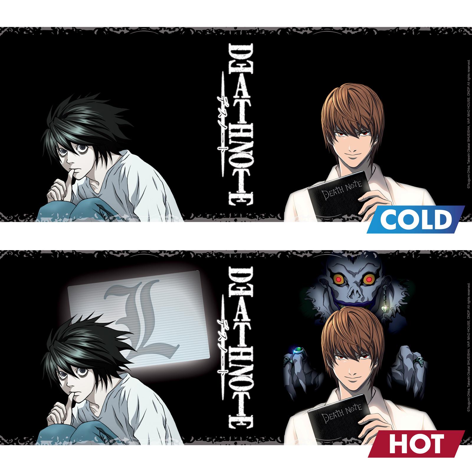 Produktbild DEATH NOTE Kira&L Thermoeffekt Tasse 460ml 2 von 2
