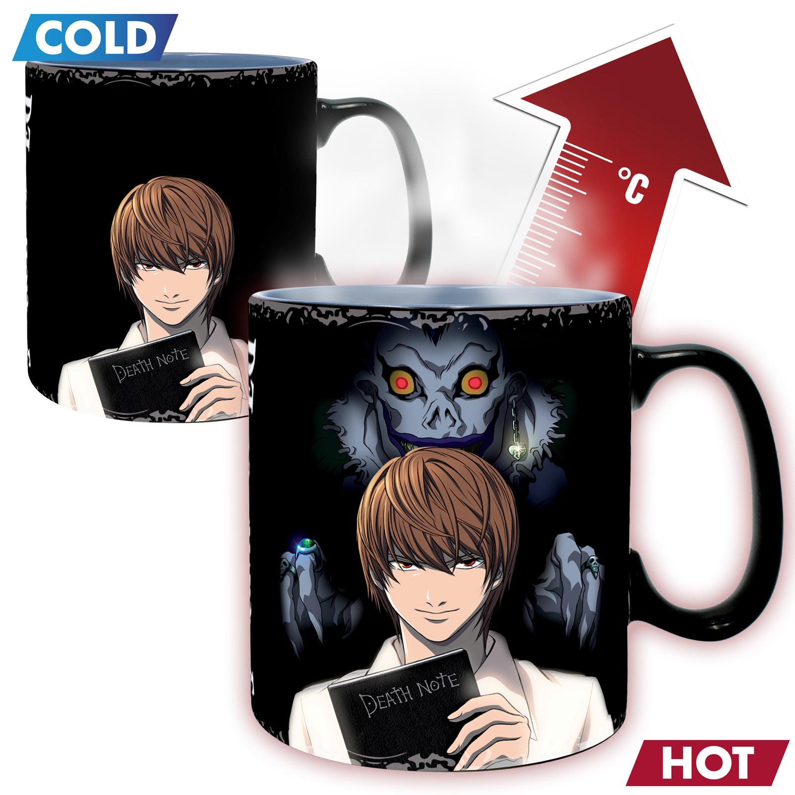 DEATH NOTE Kira&L Thermoeffekt Tasse 460ml