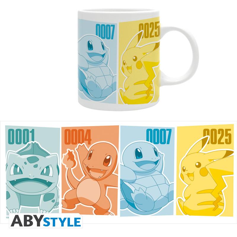 Produktbild POKEMON - Tasse - 320 ml - Pikachu&Kanto Starters 2 von 5