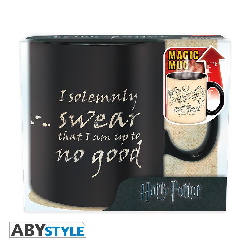 Produktbild Harry Potter Marauder's Map Thermoeffekt Tasse 4 von 5