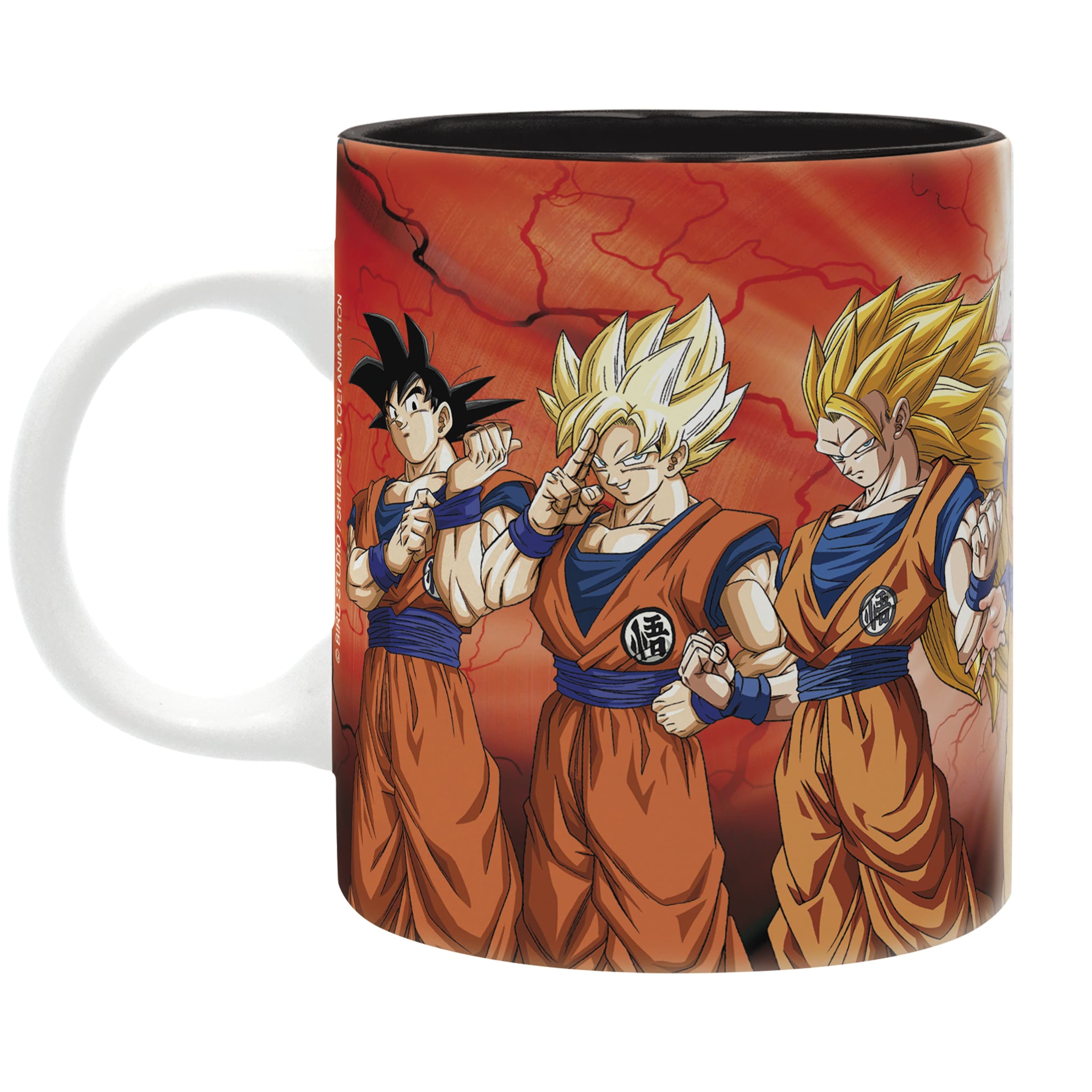 Produktbild DRAGON BALL SUPER  Goku transformations Tasse 320 ml 2 von 3