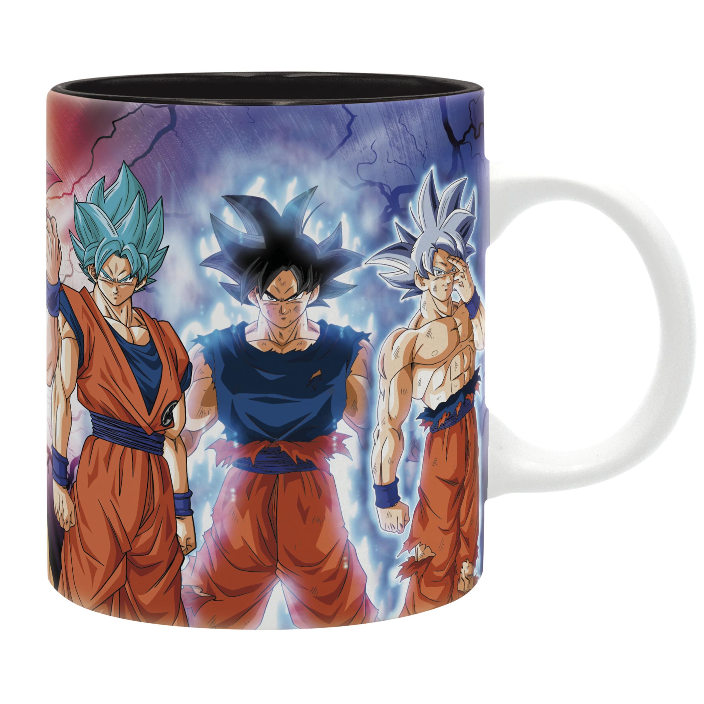 DRAGON BALL SUPER  Goku transformations Tasse 320 ml