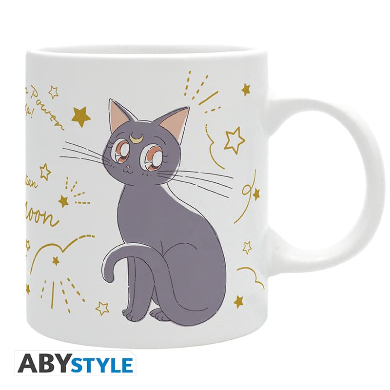 SAILOR MOON - Mug - 320 ml - Luna & Artemis Cats - subli matte x2