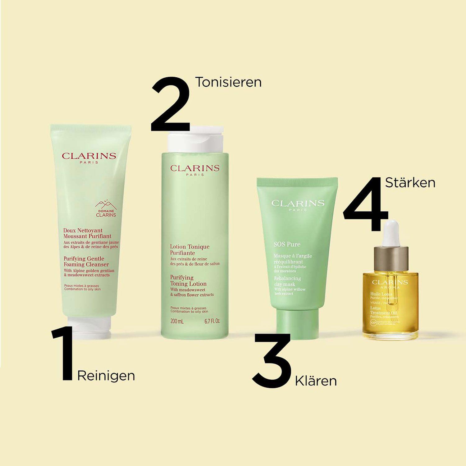 Produktbild CLARINS Huile Lotus Peaux mixtes ou grasses 7 von 8