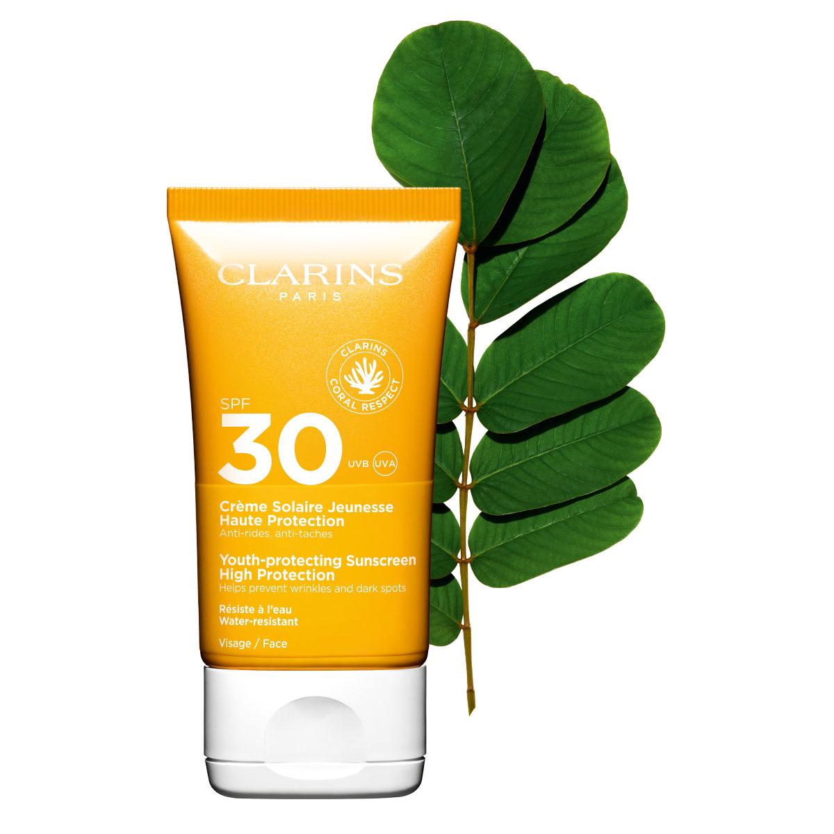 Produktbild CLARINS Sonnenschutz-Creme mit Anti-Falten-Wirkung für das Gesicht SPF 30 3 von 3