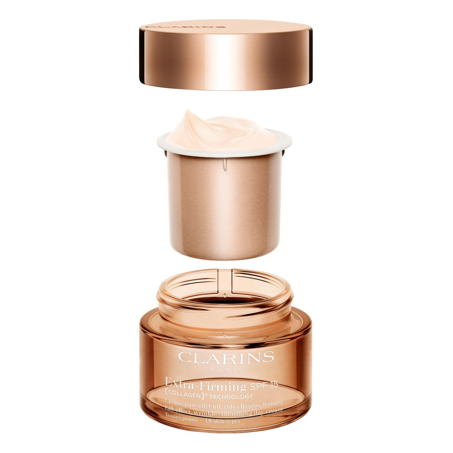Produktbild CLARINS Extra-Firming Jour SPF 15 [Collagen]³ Technology Toutes Peaux Nachfüllbar 4 von 6