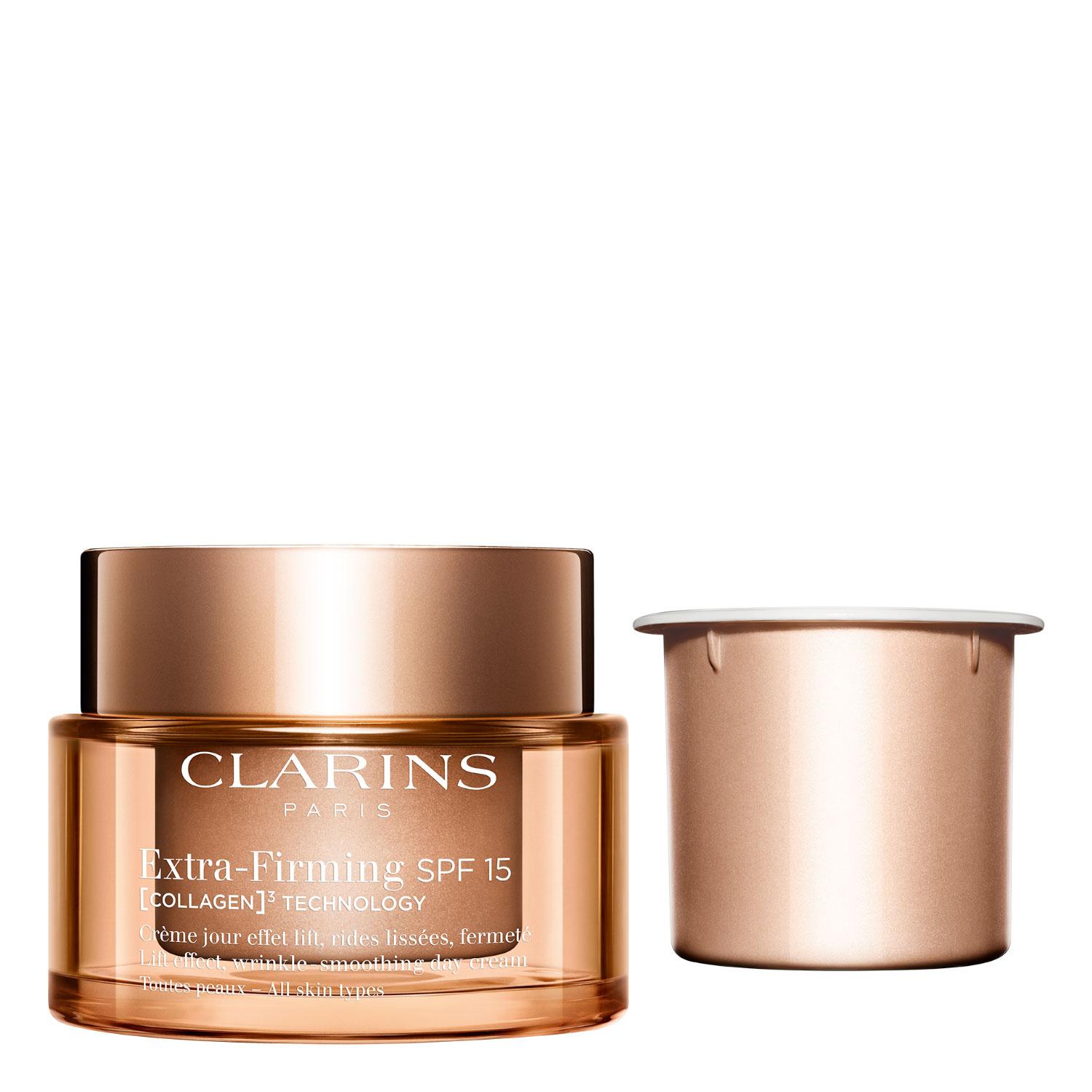 Produktbild CLARINS Extra-Firming Jour SPF 15 [Collagen]³ Technology Toutes Peaux Nachfüllung 4 von 6
