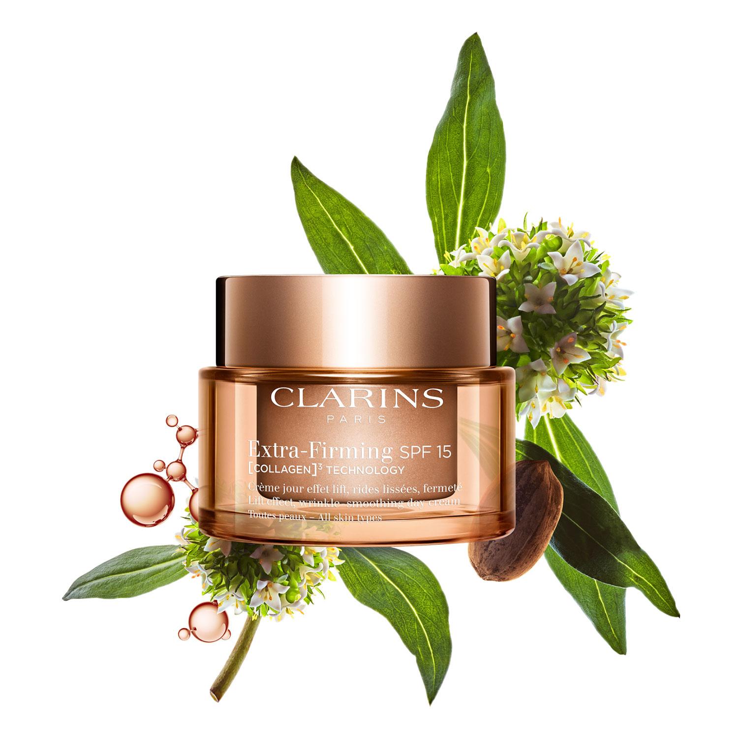 Produktbild CLARINS Extra-Firming Jour SPF 15 [Collagen]³ Technology Toutes Peaux Nachfüllung 5 von 6