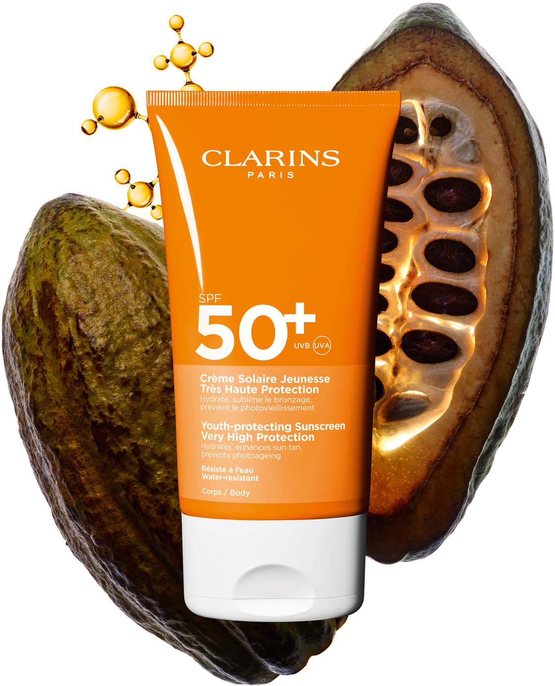CLARINS Crème Solaire Corps SPF50+