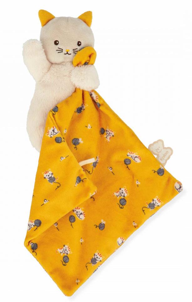 Produktbild Kaloo - Schmusetuch Katze Gelbe Katze 4 von 8