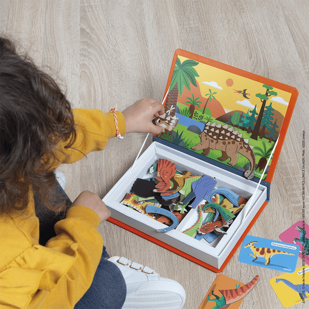 Produktbild Janod - Magneti'book Dinosaurier, 40 Magnete 2 von 2