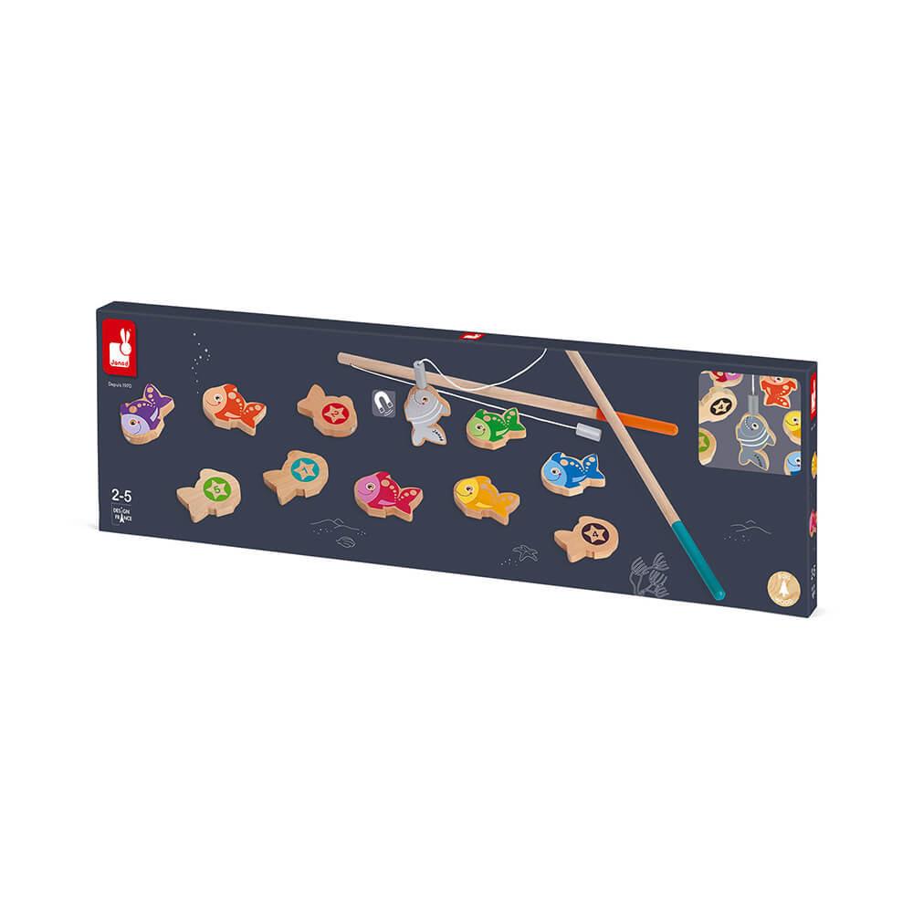 Janod - MAGNET-ANGELSPIEL LET'S GO FISHING (HOLZ)