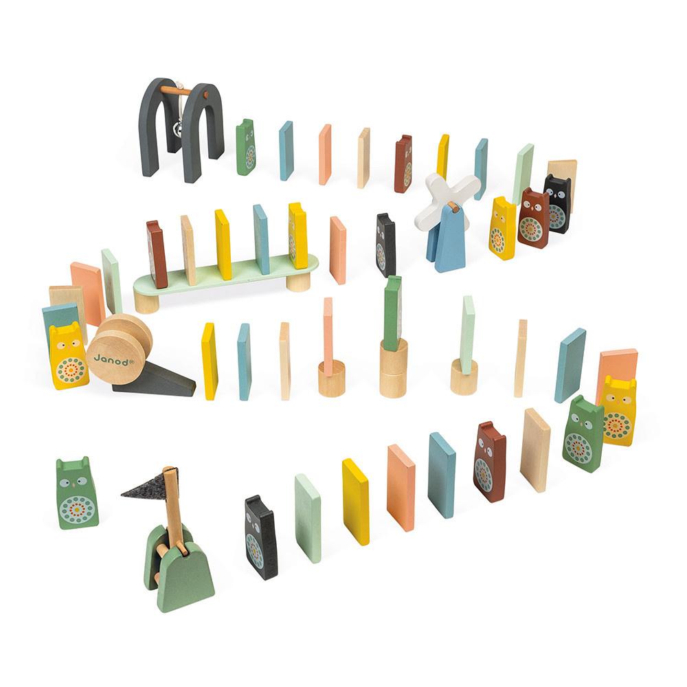 Produktbild Janod - Sweet Cocoon Domino Parcours 7 von 8