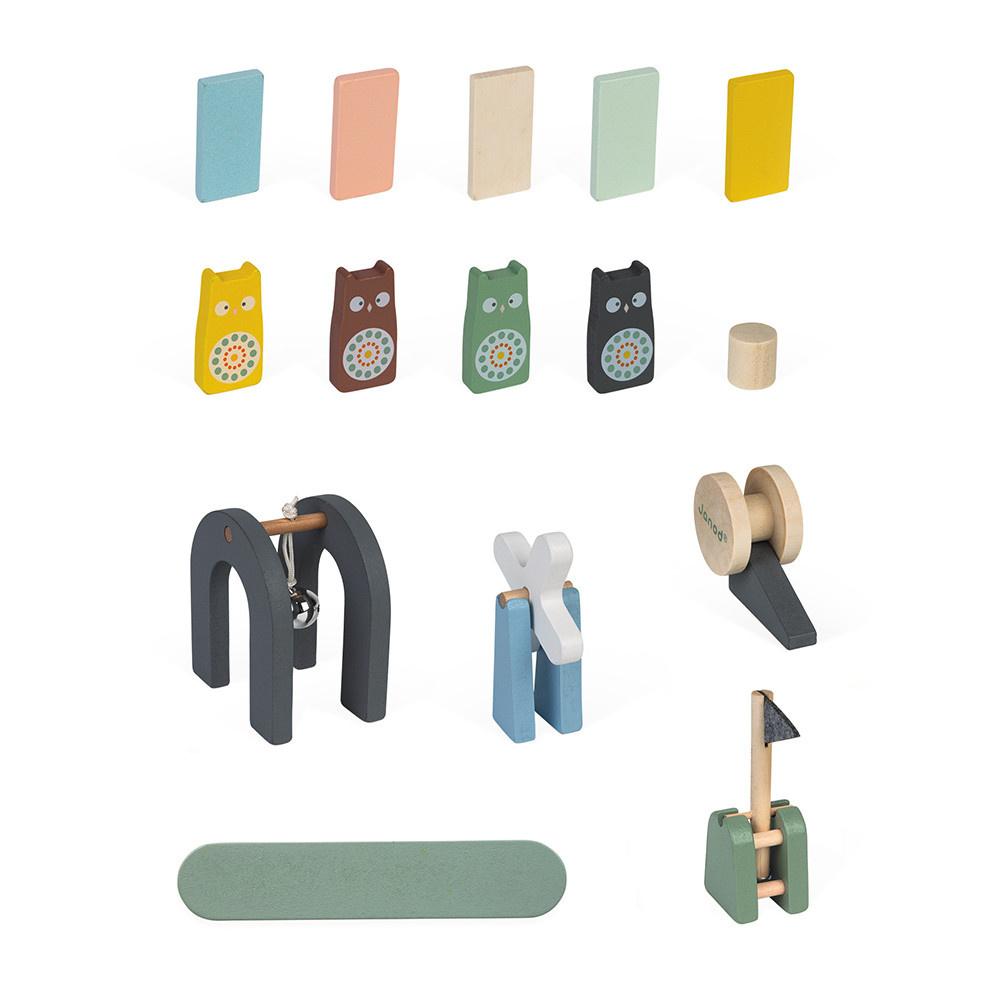 Produktbild Janod - Sweet Cocoon Domino Parcours 6 von 8