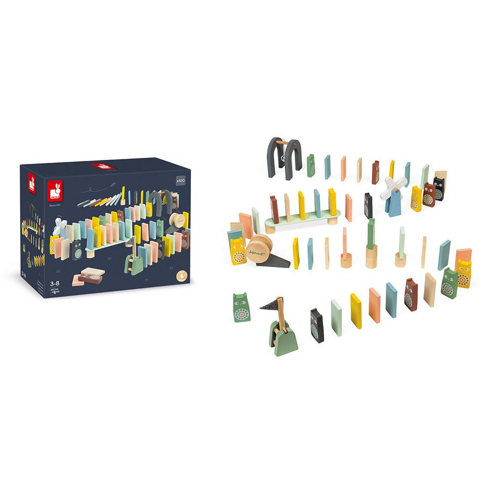 Produktbild Janod - Sweet Cocoon Domino Parcours 3 von 8