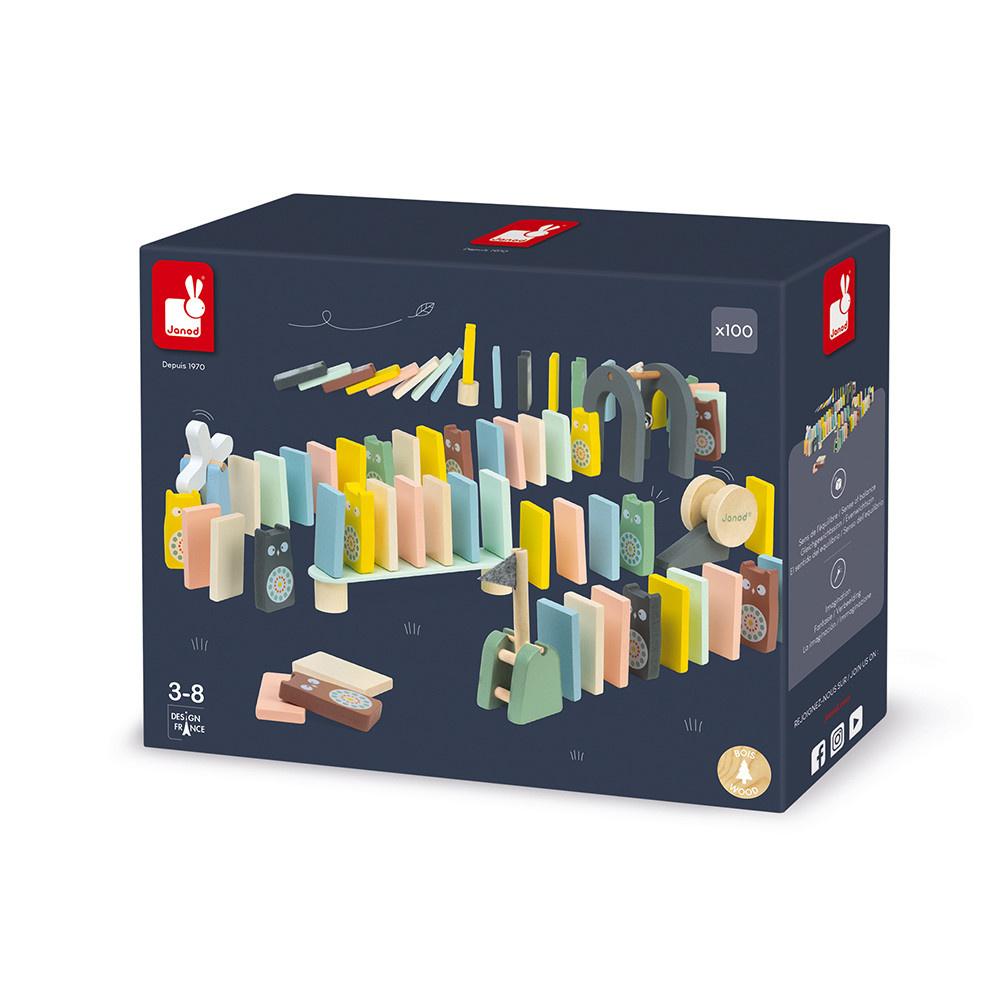 Produktbild Janod - Sweet Cocoon Domino Parcours 2 von 8