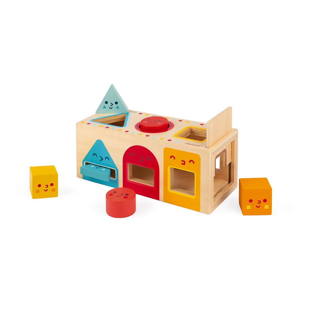 Janod - SORTIERBOX MIT FORMEN (HOLZ)