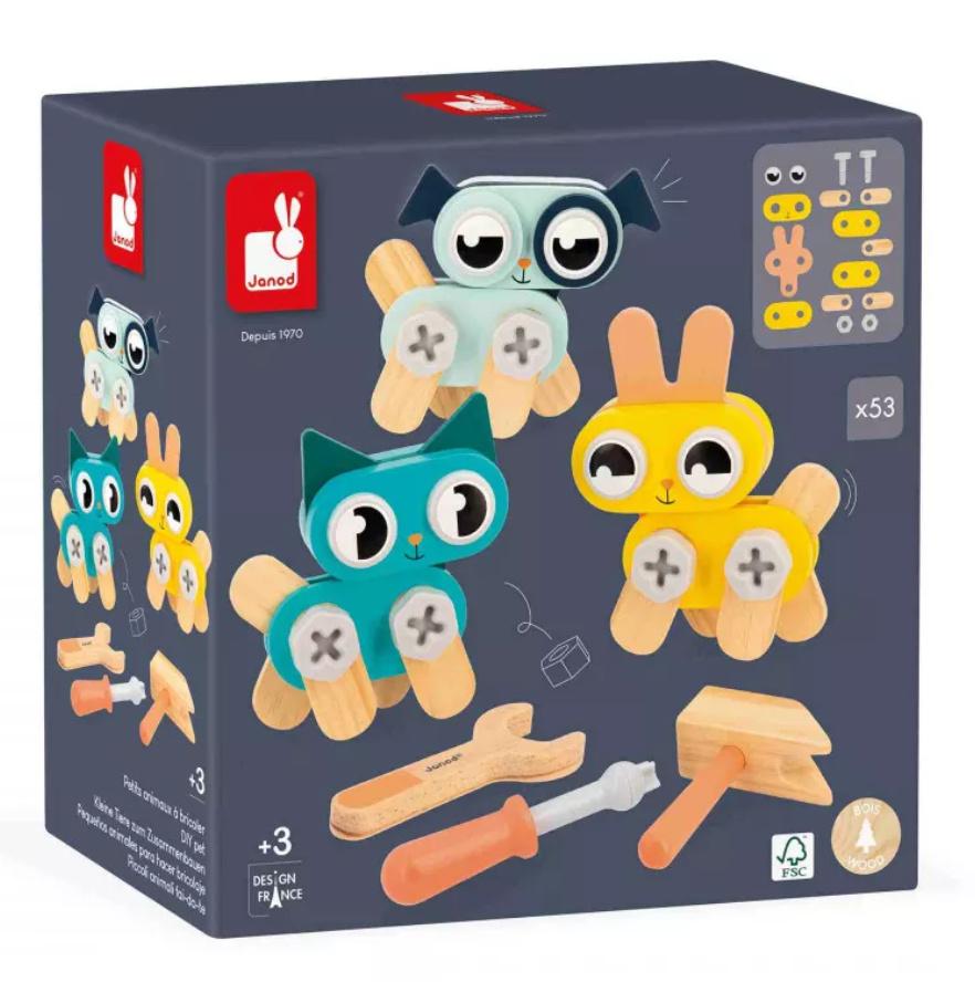 Produktbild Janod - Kleine Tiere zum Selbermachen Brico'Kids 3 von 12
