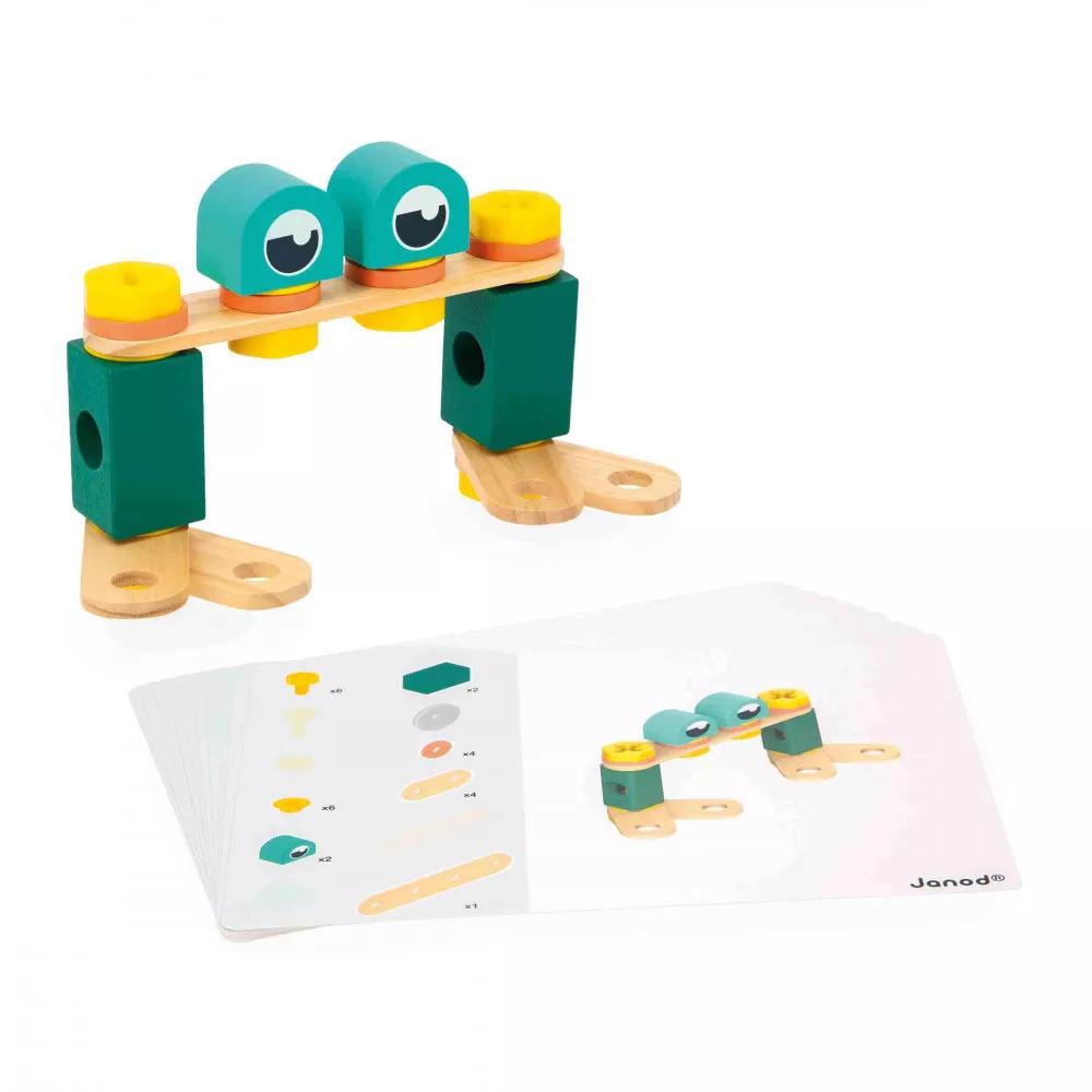 Produktbild Janod - Brico'Kids Fass 50 Stück (Holz) 7 von 7
