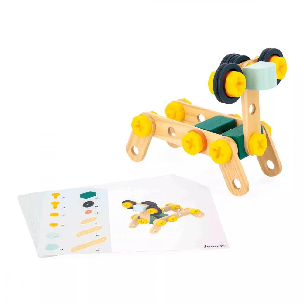 Produktbild Janod - Brico'Kids Fass 50 Stück (Holz) 6 von 7