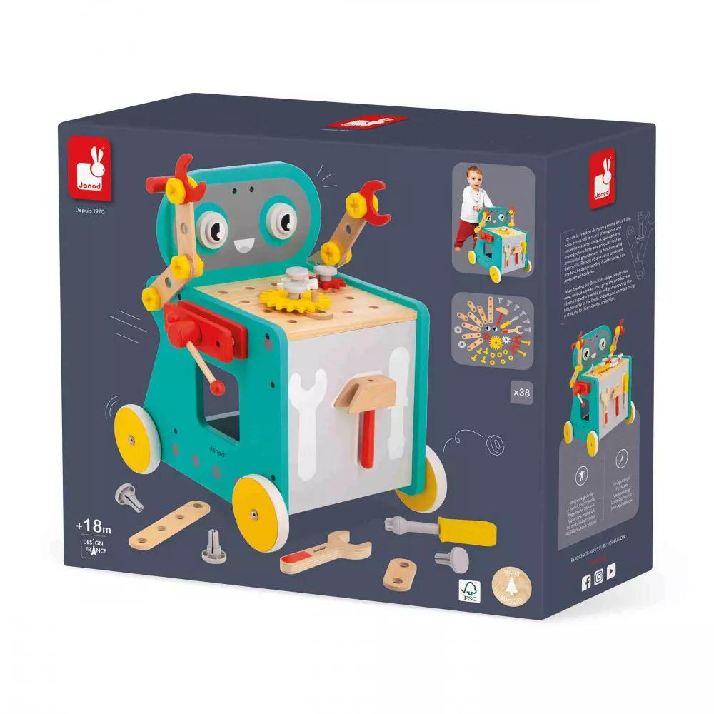 Produktbild Janod - Brico'Kids Roboterwagen 2 von 10