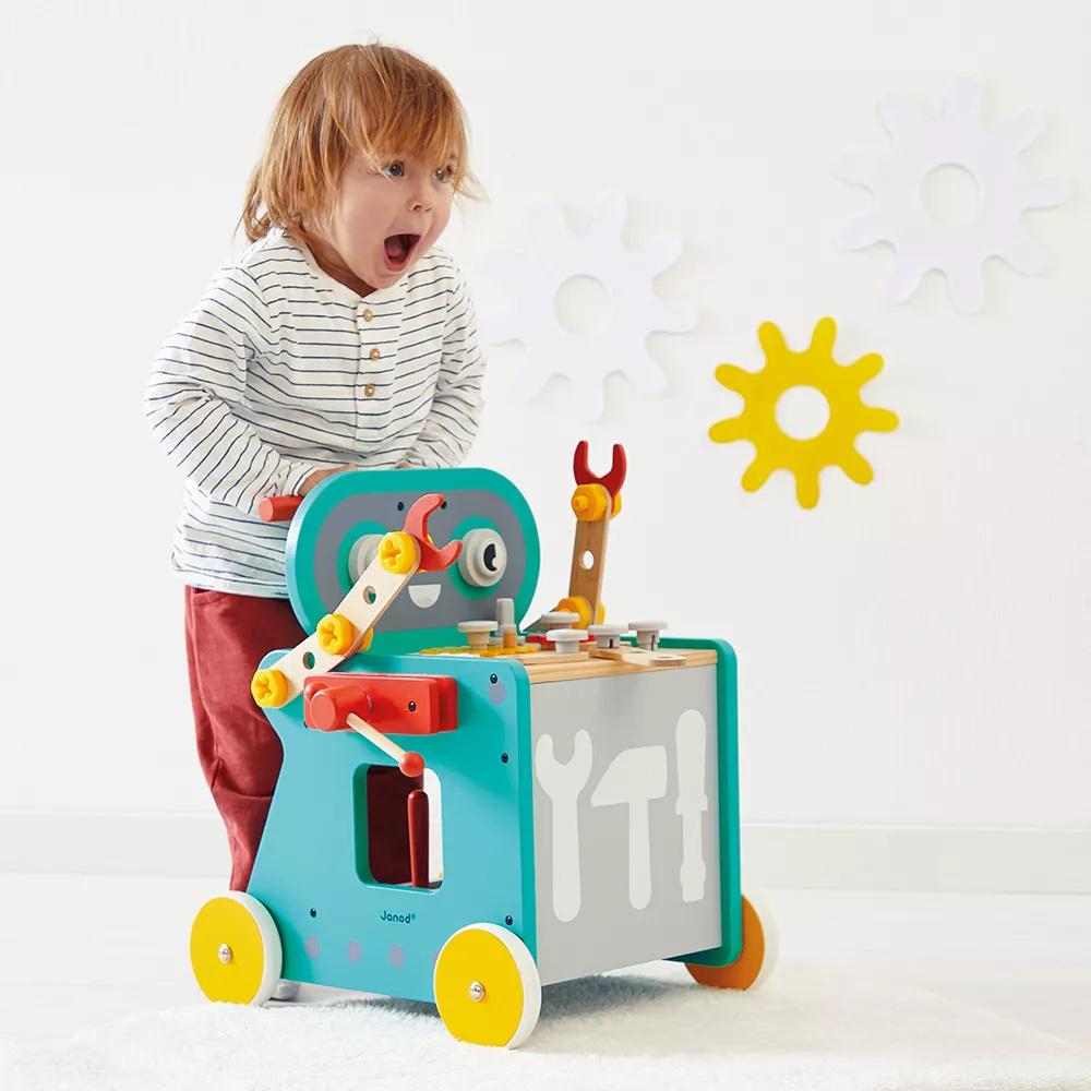 Produktbild Janod - Brico'Kids Roboterwagen 10 von 10