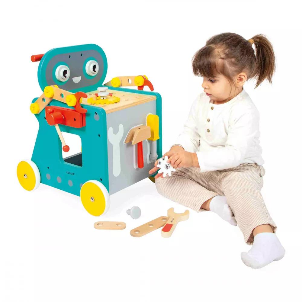 Produktbild Janod - Brico'Kids Roboterwagen 9 von 10