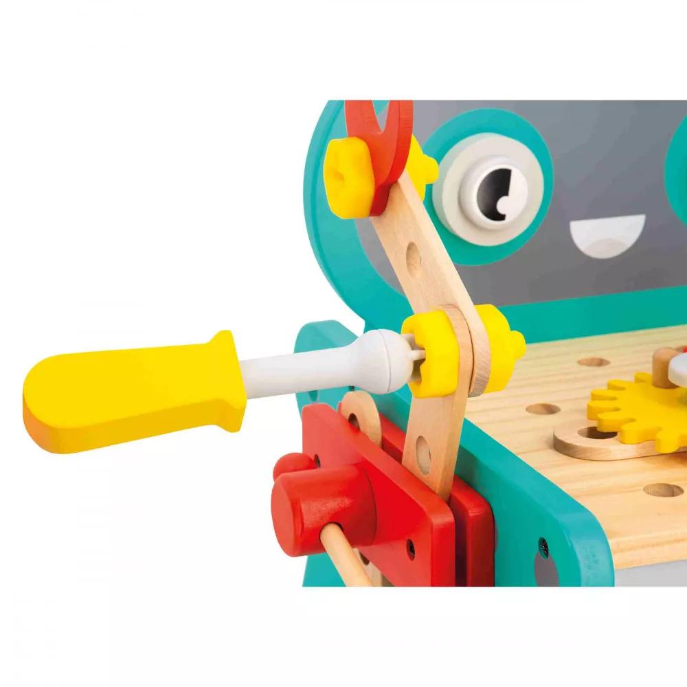 Produktbild Janod - Brico'Kids Roboterwagen 6 von 10