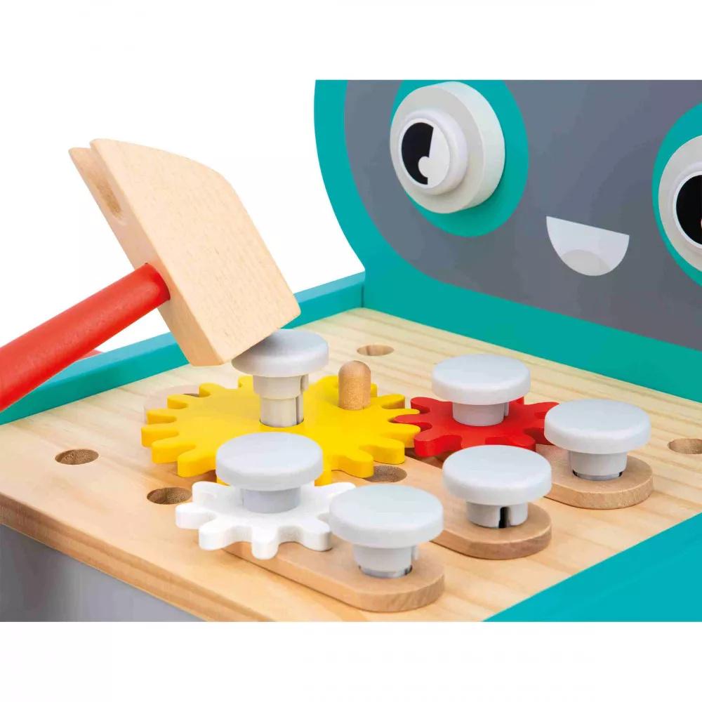 Produktbild Janod - Brico'Kids Roboterwagen 5 von 10