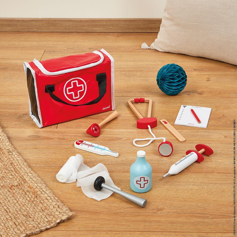 Produktbild Janod - Doktortasche inkl. 10 Teile Zubehör 6 von 8
