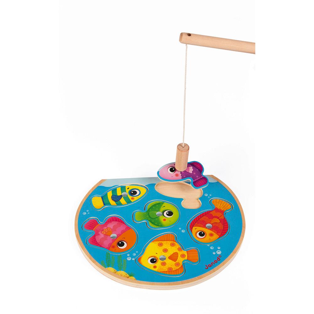 Produktbild Janod - MAGNET-ANGELPUZZLE FISCHGLAS (HOLZ) 5 von 5
