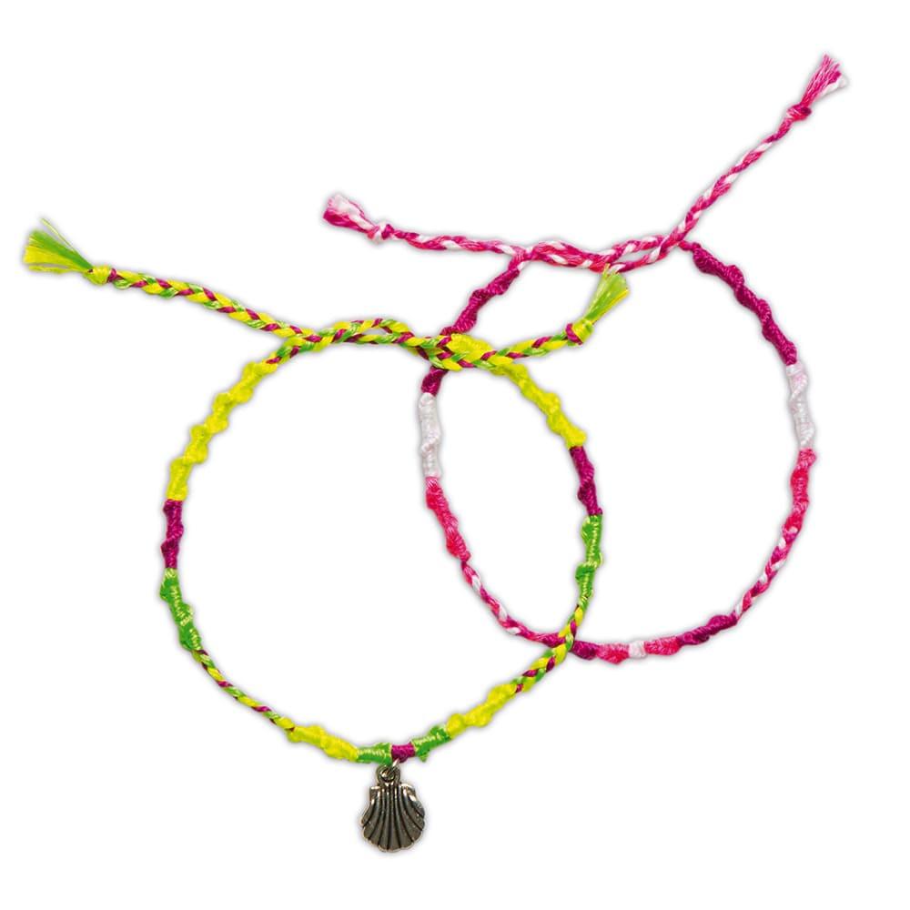 Produktbild Janod - Kreativ-Set - 7 brasilianische Armbänder in Neonfarben zum Basteln 5 von 8