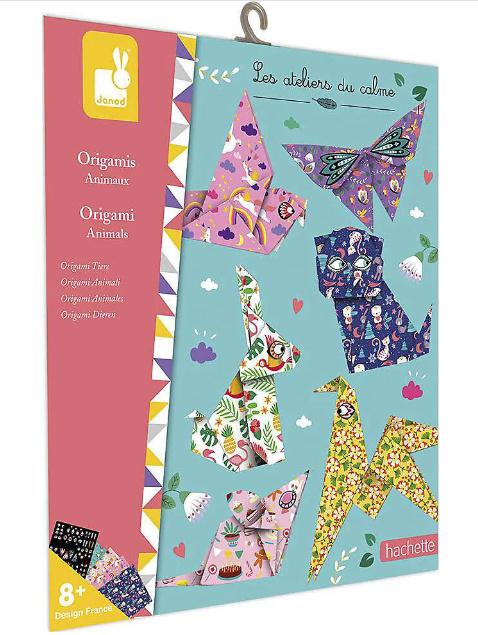 Janod - Kreativ-Set - Origami Tiere, J07943