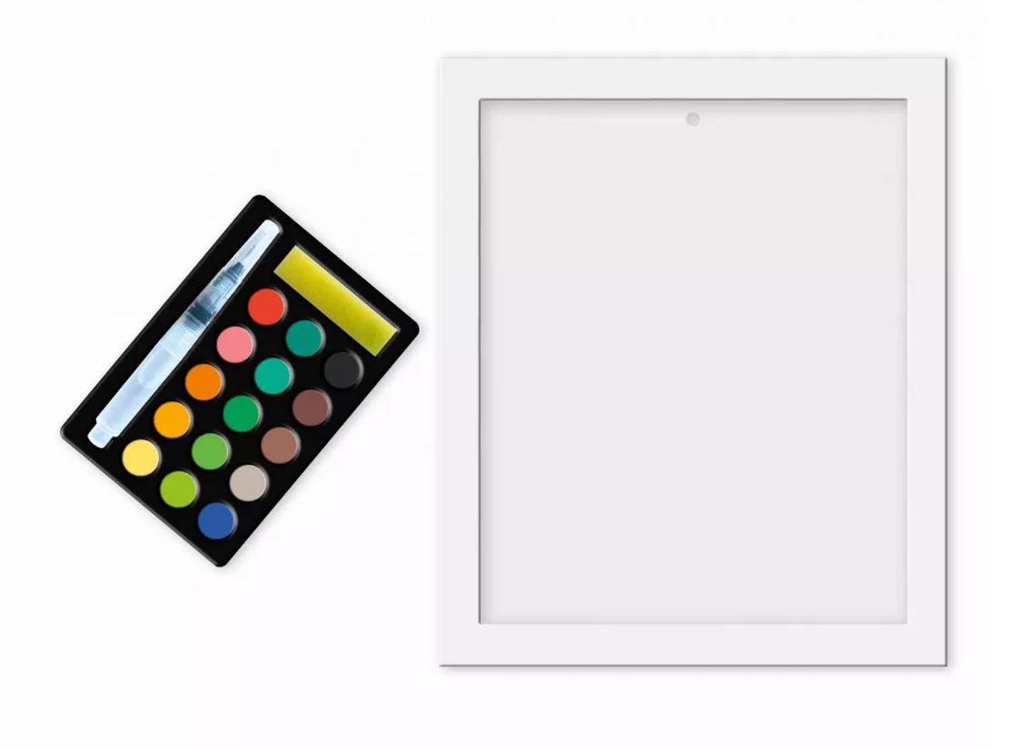 Produktbild Janod - Malen Nach Zahlen Aquarelle Raubkatzen 2 von 6