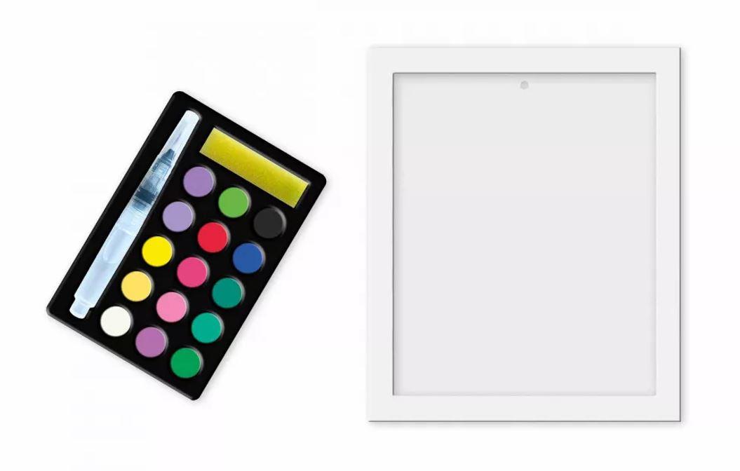 Produktbild Janod - Malen Nach Zahlen Aquarelle Schmetterlinge 3 von 6