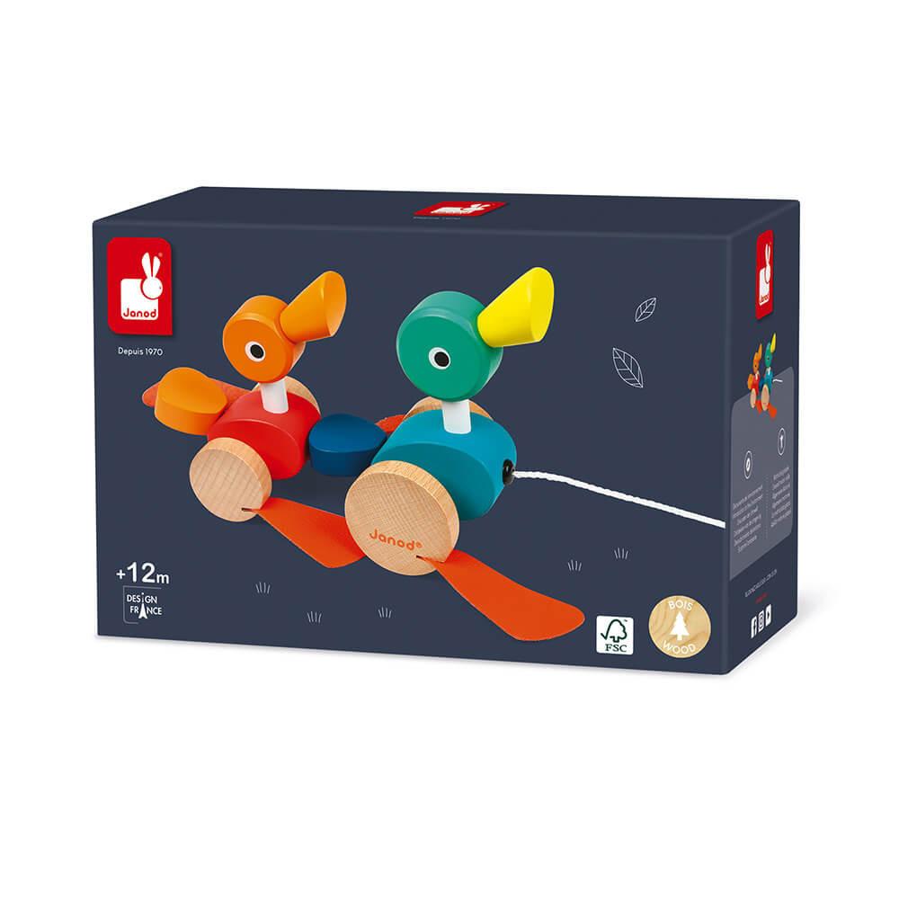 Produktbild Janod - NACHZIEHTIER ENTENFAMILIE (HOLZ) 5 von 5