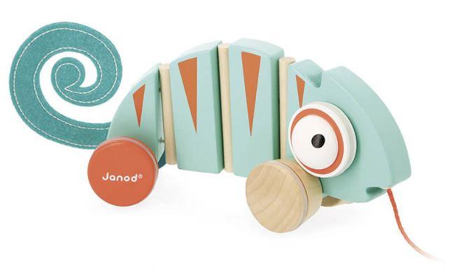 Janod - Tropik - Nachziehspielzeug"Chamäleon"