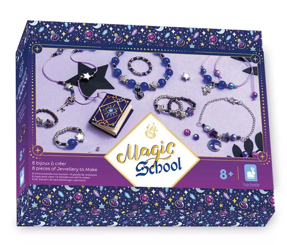 Janod - Magic School – 8 Juwelen zum Herstellen