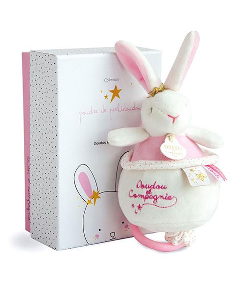 DOUDOU  8903519 Musikspieluhr Hase Stern 14cm