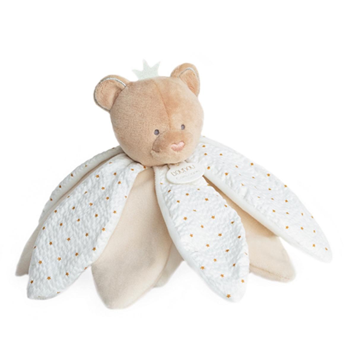 Produktbild DOUDOU Traumfänger Bär Schmusetuch Blüte 26cm 2 von 6