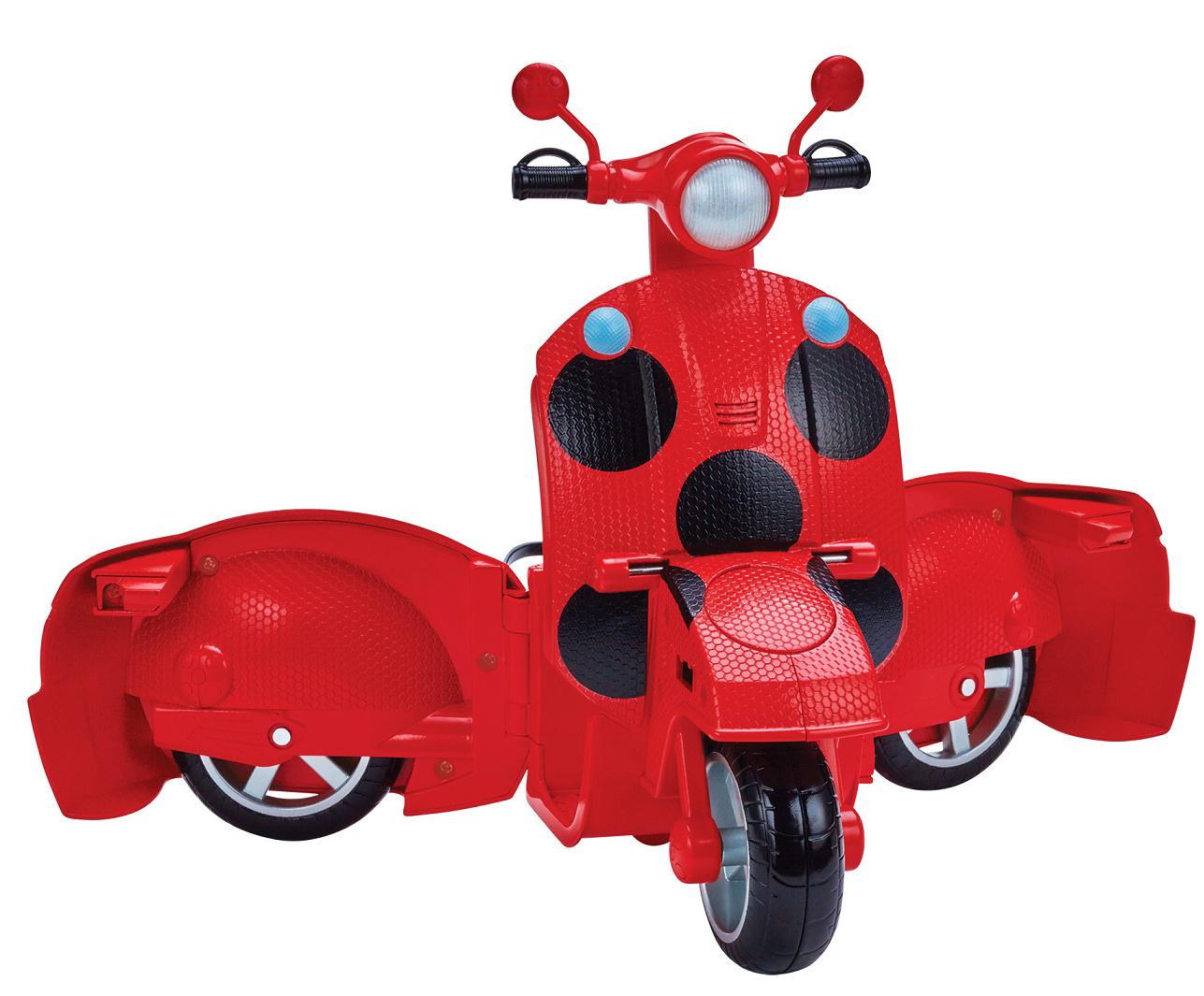 Produktbild Bandai - Miraculous Ladybud Lucky Charm Puppe mit Switch `n go Scooter 3 von 9