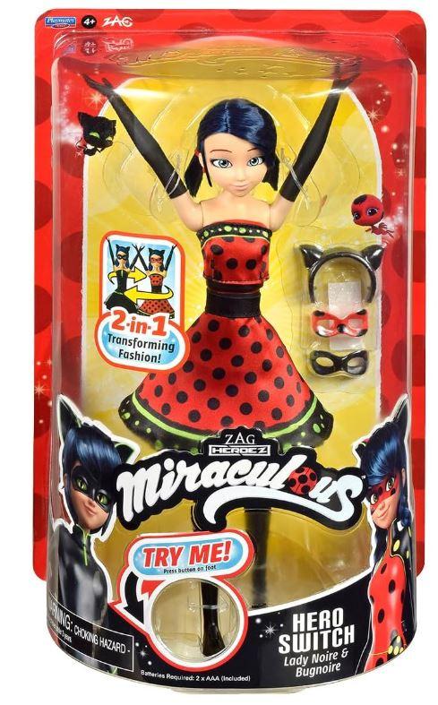 Bandai - Miraculous Verwandlungspuppe Ladybug - 26 cm