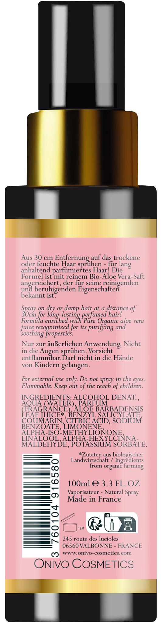 Produktbild DZL Haarparfum INTENSE Addictive Vanilla 2 von 3