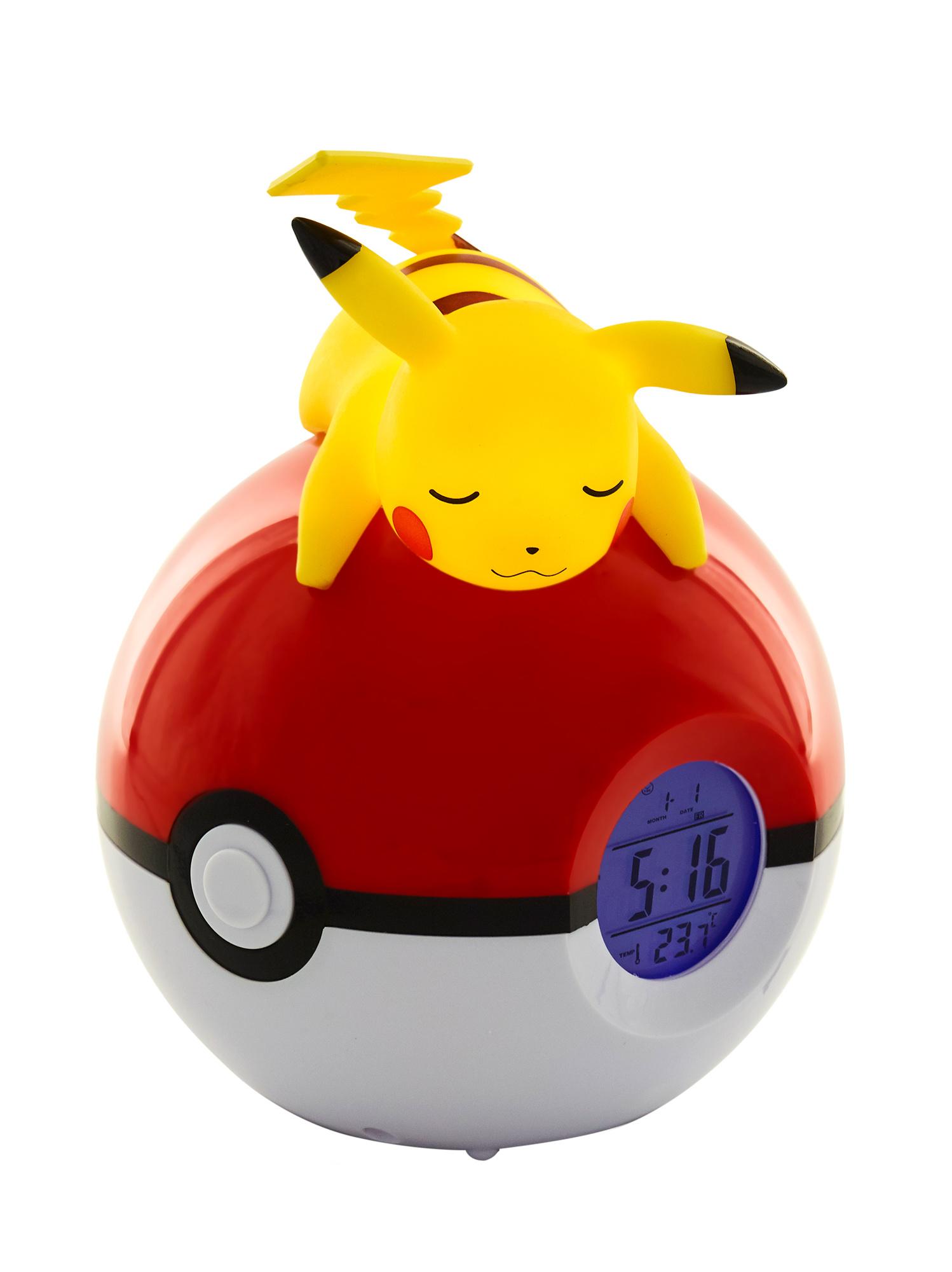 POKÉMON - Digitaler Radiowecker Pikachu liegend [LED-Lampe]
