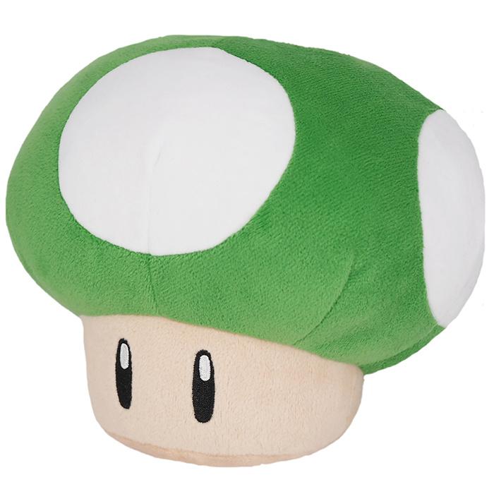 Nintendo 1-UP Pilz Plüschfigur grün